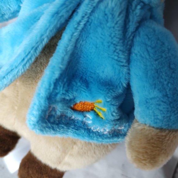 peter rabbit plush Stuffed Bunny beatrix potter lovey 10" - Picture 3 of 6